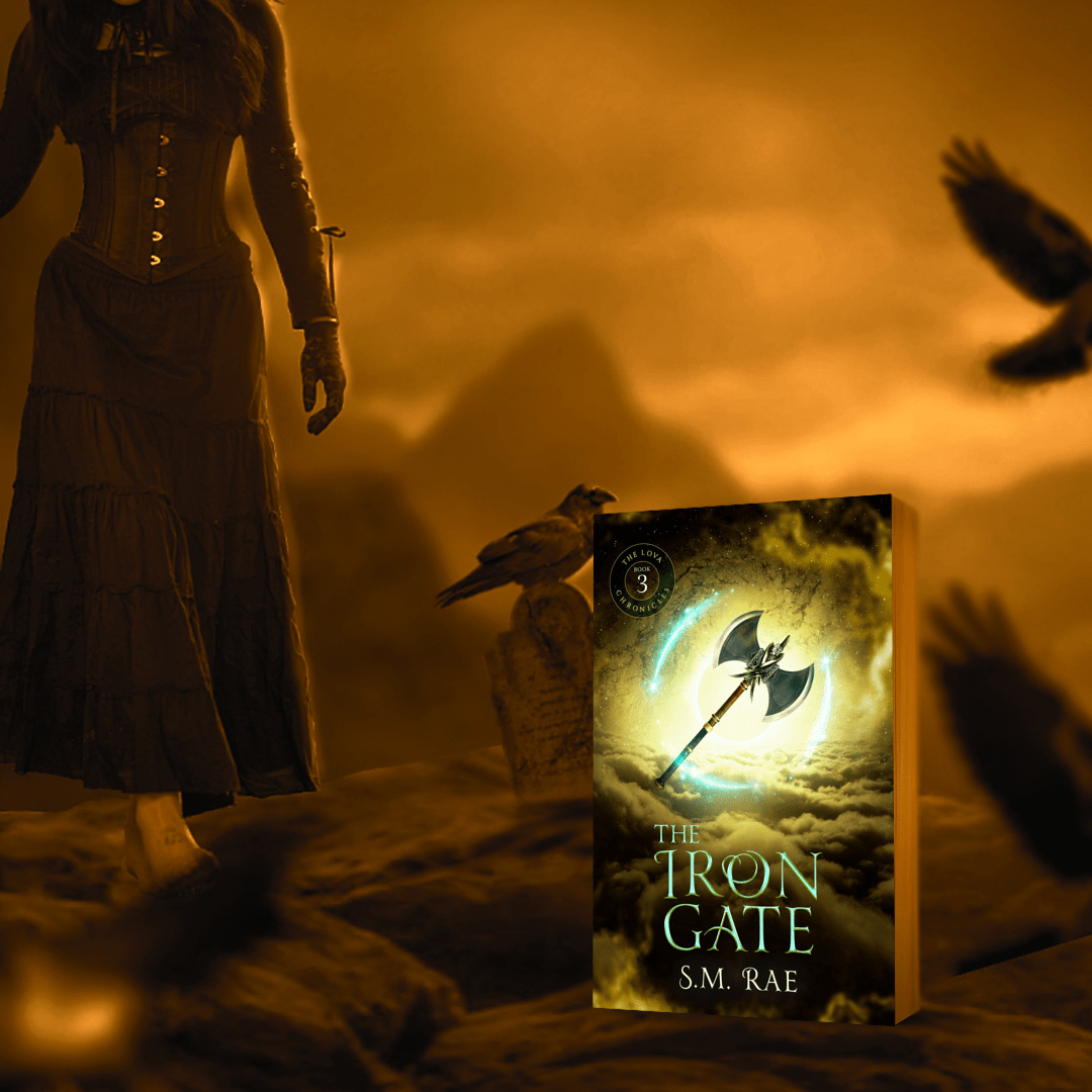 The Iron Gate is ready for the taking. ⚔️⁠
A whisper in the dark. A knock at midnight. A war that could consume the Four Realms begins.⁠
⁠
Rheyden and Rhiannon—twins anointed by the Gods—are thrown into chaos when Laban brings a bloodied survivor who speaks only one name: Rhiannon. As Yurgon’s ranks swell with monstrous allies and traitors, the twins must cross the cursed Sands to rescue Romant and the remnants of his people. But ghosts from the past rise, and secrets threaten to tear them apart.⁠
⁠
Book 3 of The Lova Chronicles is here.⁠
Ebook & paperback available now. Dust-jacket hardcover coming soon!⁠
Read the next chapter of the prophecy: https://buy.bookfunnel.com/uykh2dc7ak